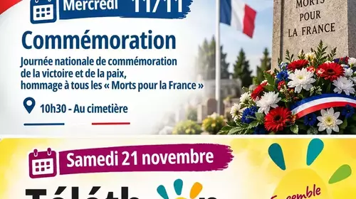 ANIMATIONS NOVEMBRE